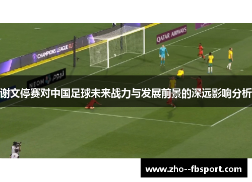 谢文停赛对中国足球未来战力与发展前景的深远影响分析