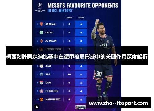 梅西对阵阿森纳比赛中在德甲格局形成中的关键作用深度解析
